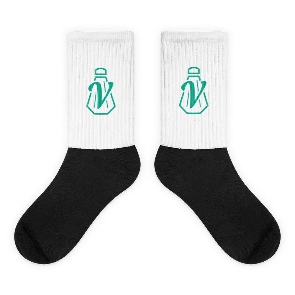 Chaussettes bicolores “Sainte Salière” product image (1)