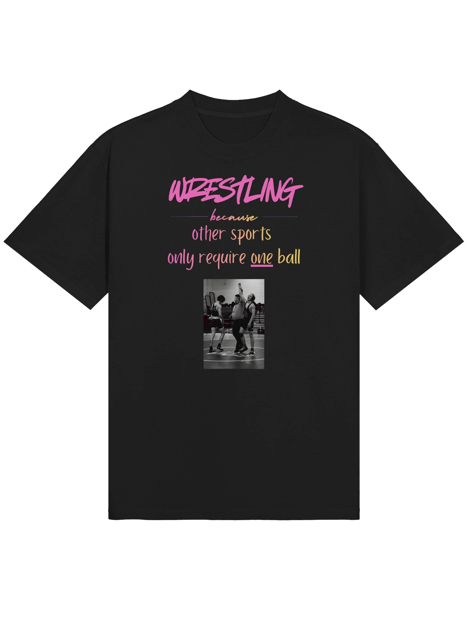 Wrestling One Ball Graphic Tee product image (1)