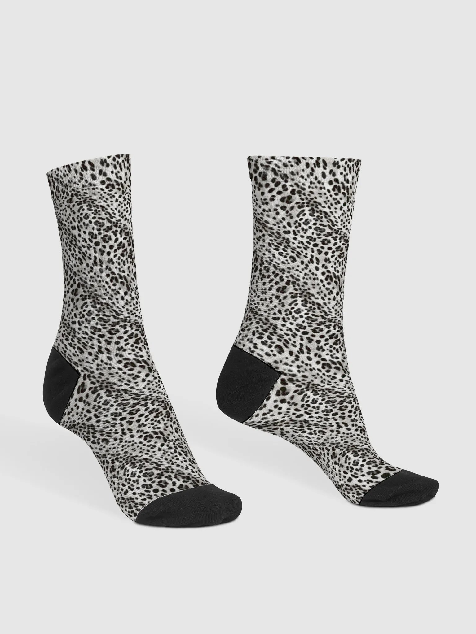 Grey Leopard Socks product image (3)