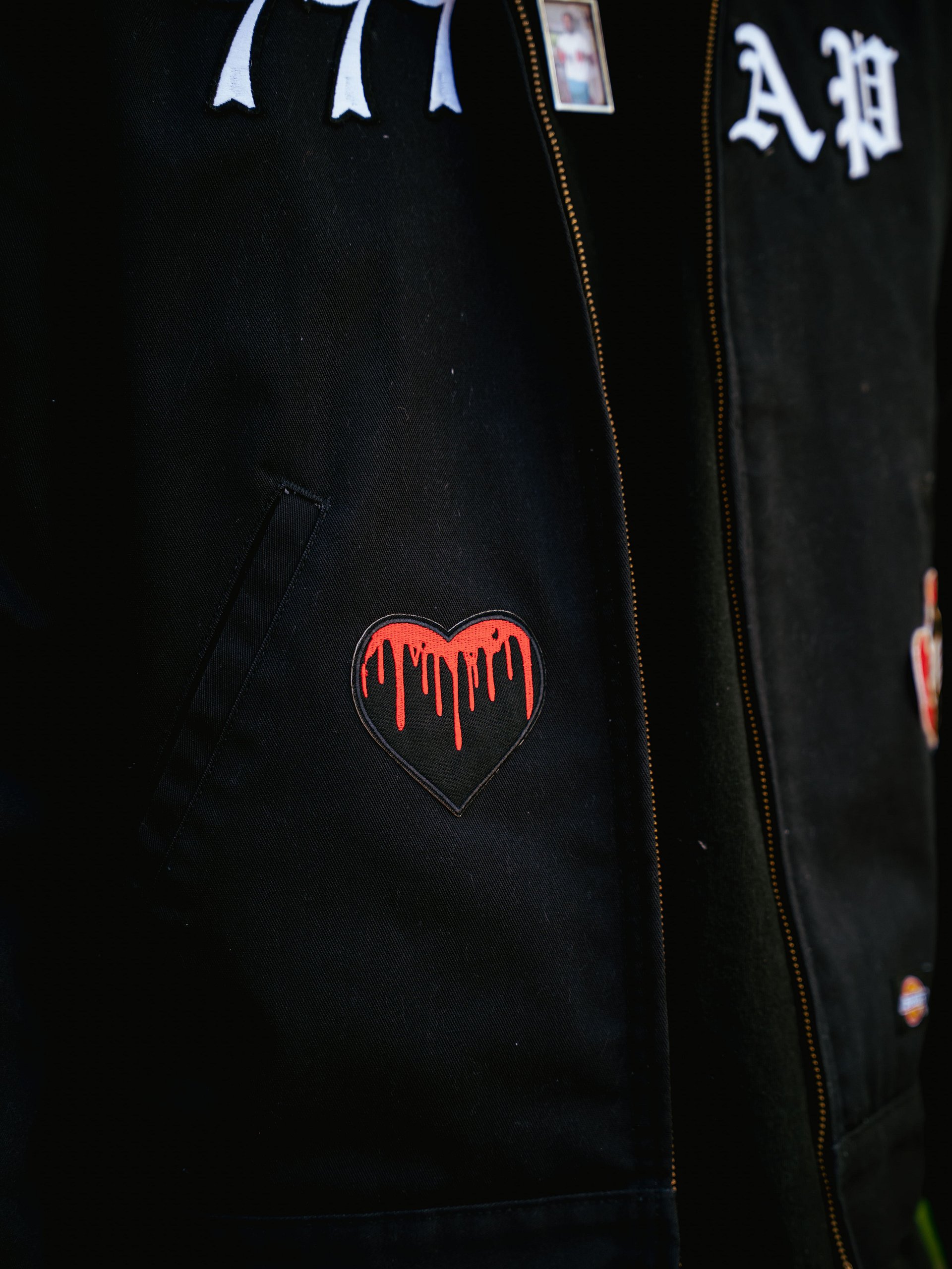 1 of 1 The after party Dickies jacket & split flare custom jeans product image (4)