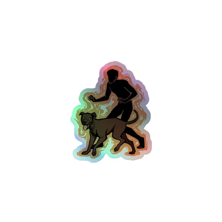 We're Wolves - Holo sticker product image (1)