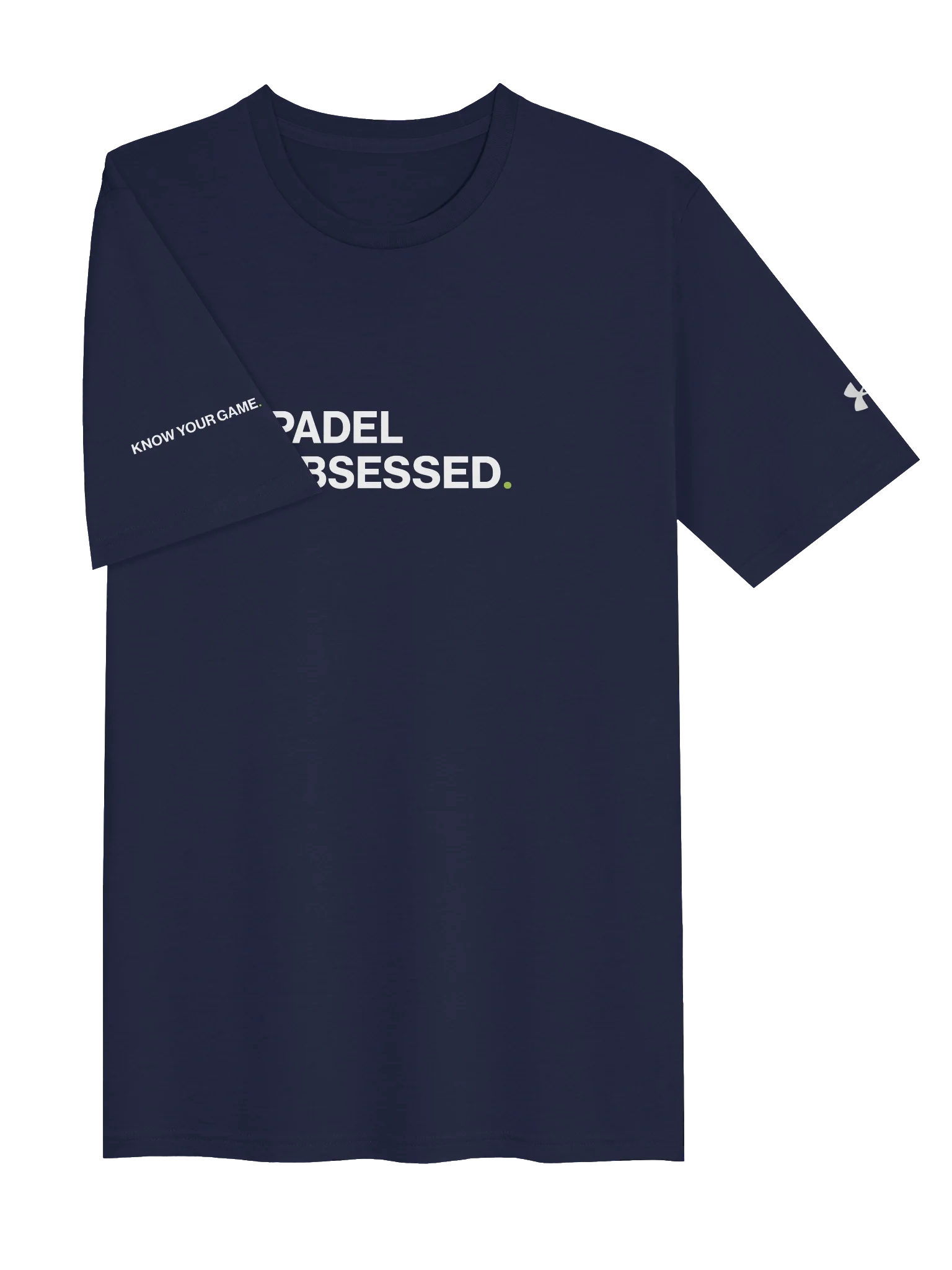 PADEL OBSESSED. Under Armour Court Tee worn on court