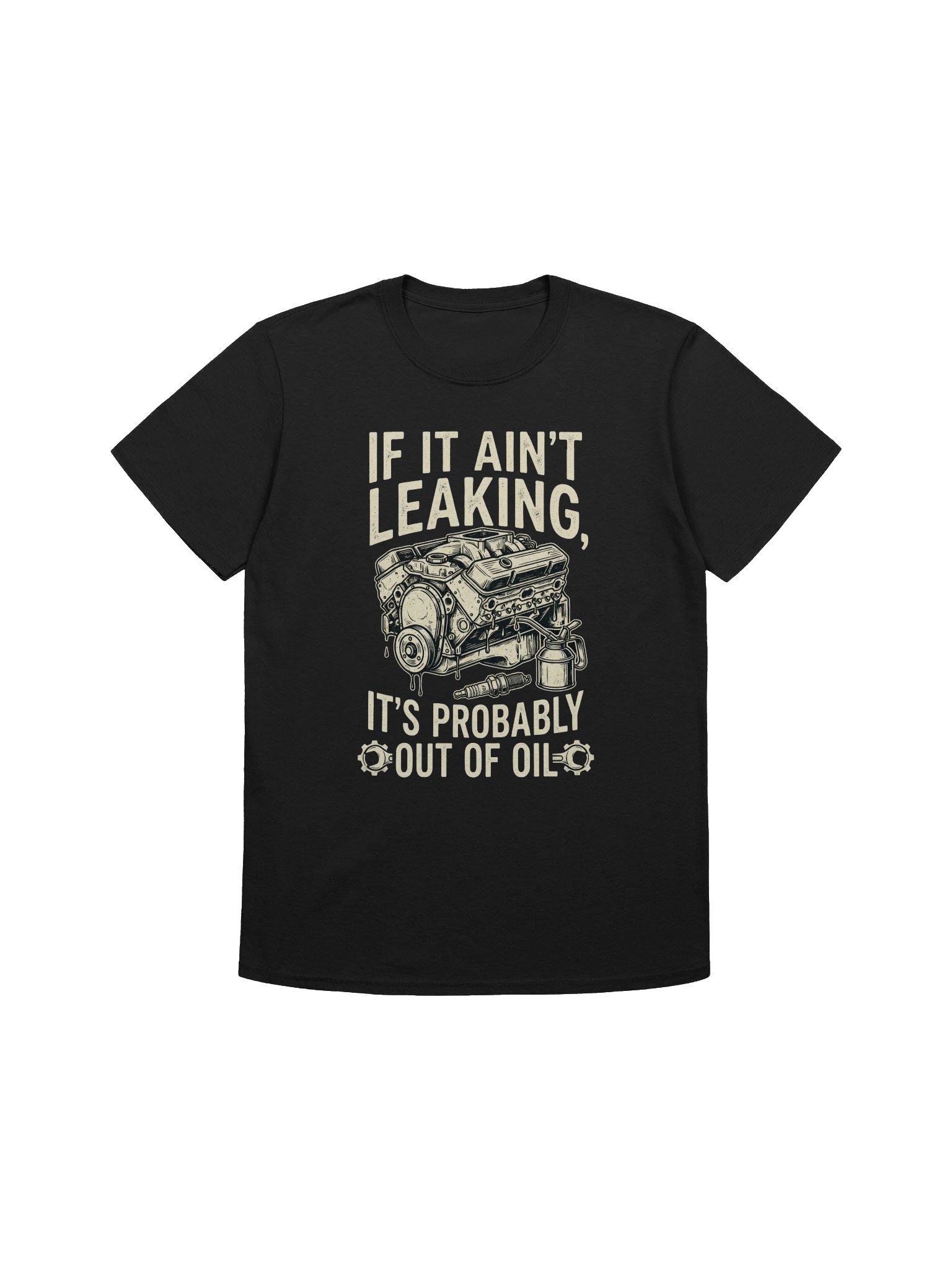 Probably Out of Oil Mechanic T-Shirt product image (1)