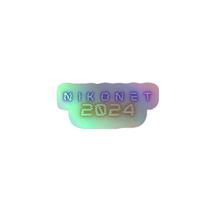 NikoNET 2024 Holo-Sticker product image (1)