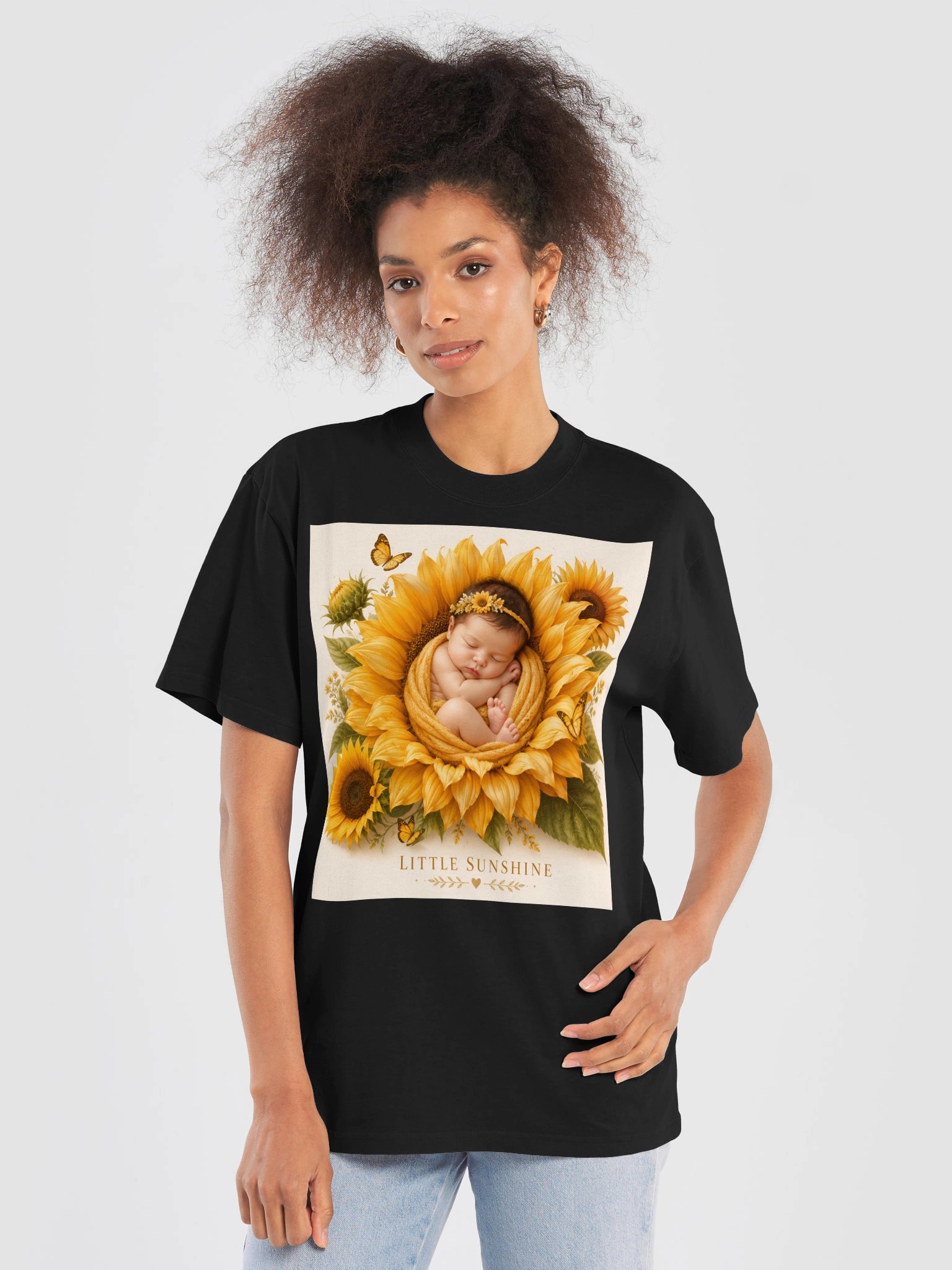 Little Sunshine T-Shirt | New Baby Gift, Baby Shower Shirt, Newborn & Expecting Mom Gift product image (6)