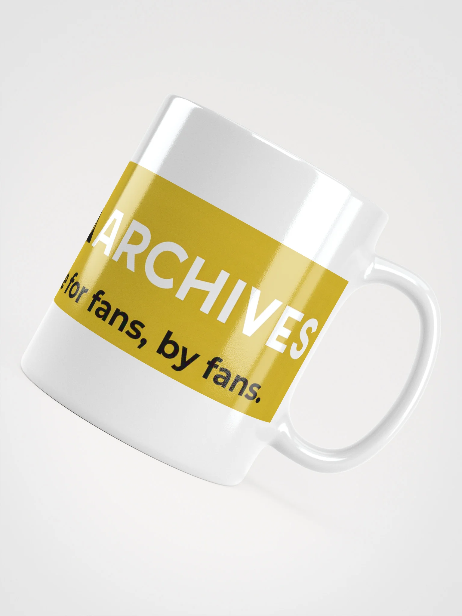Concert Archives Mug (Yellow/White) product image (5)