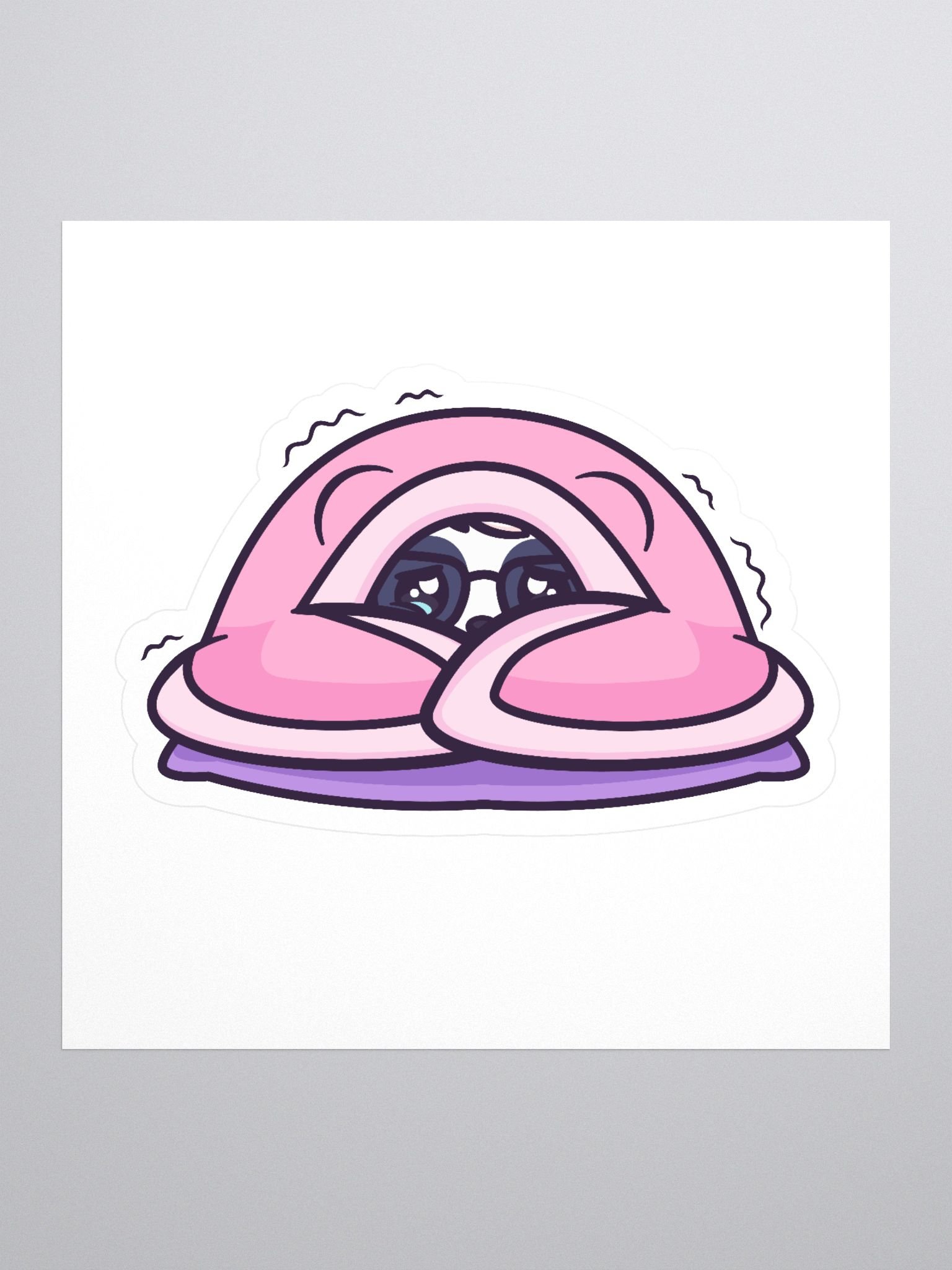 Spooky Panda Sticker product image (1)