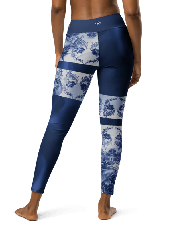 Koi and Mist-Porcelain yoga leggings product image (11)