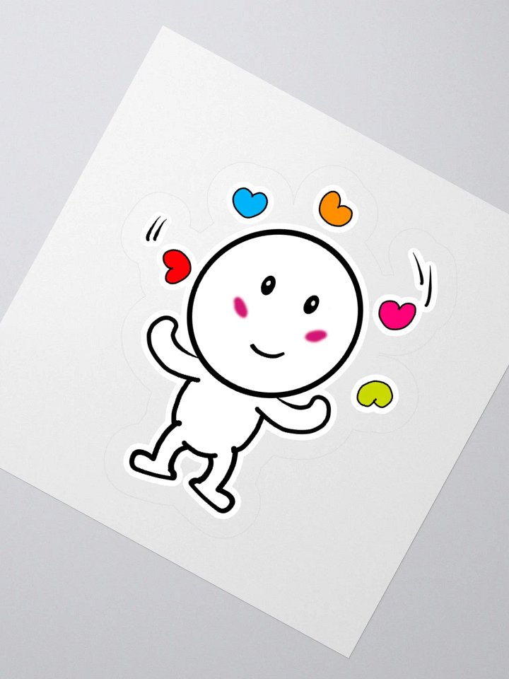 Love In Motion Kiss Cut Stickers product image (4)