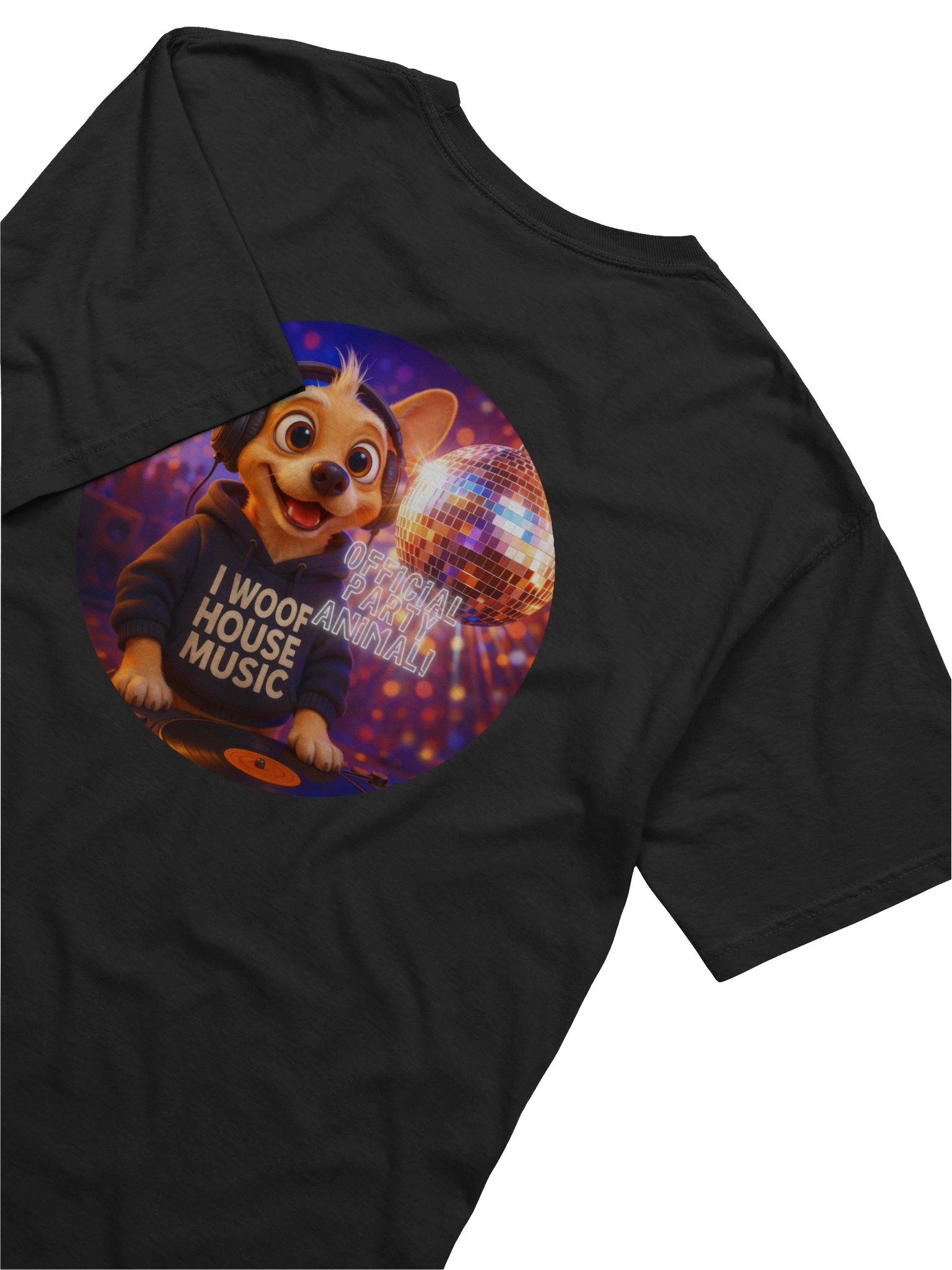 Woof House Music Tee product image (6)