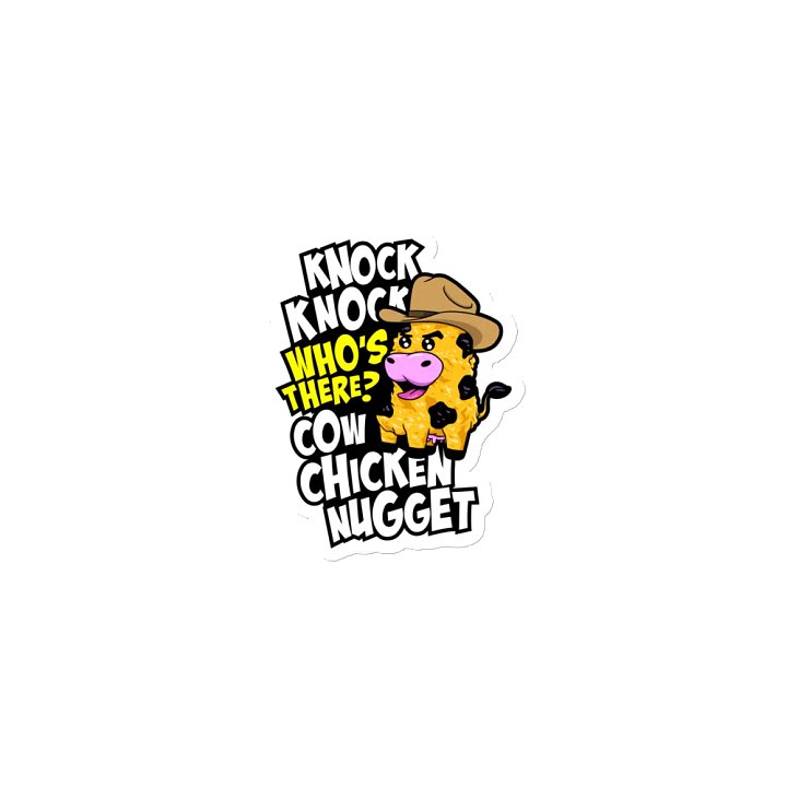 Cow Chicken Nugget Magnet product image (1)