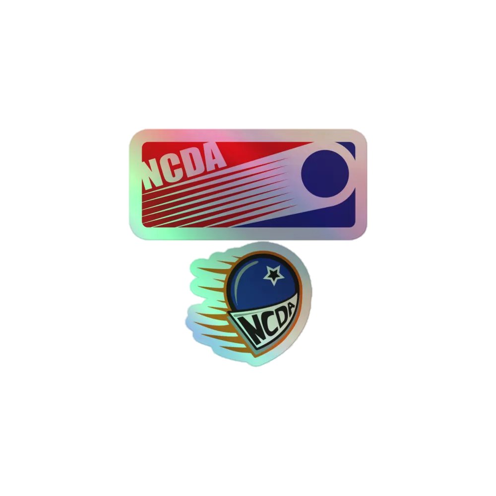 NCDA Holographic Stickers product image (1)