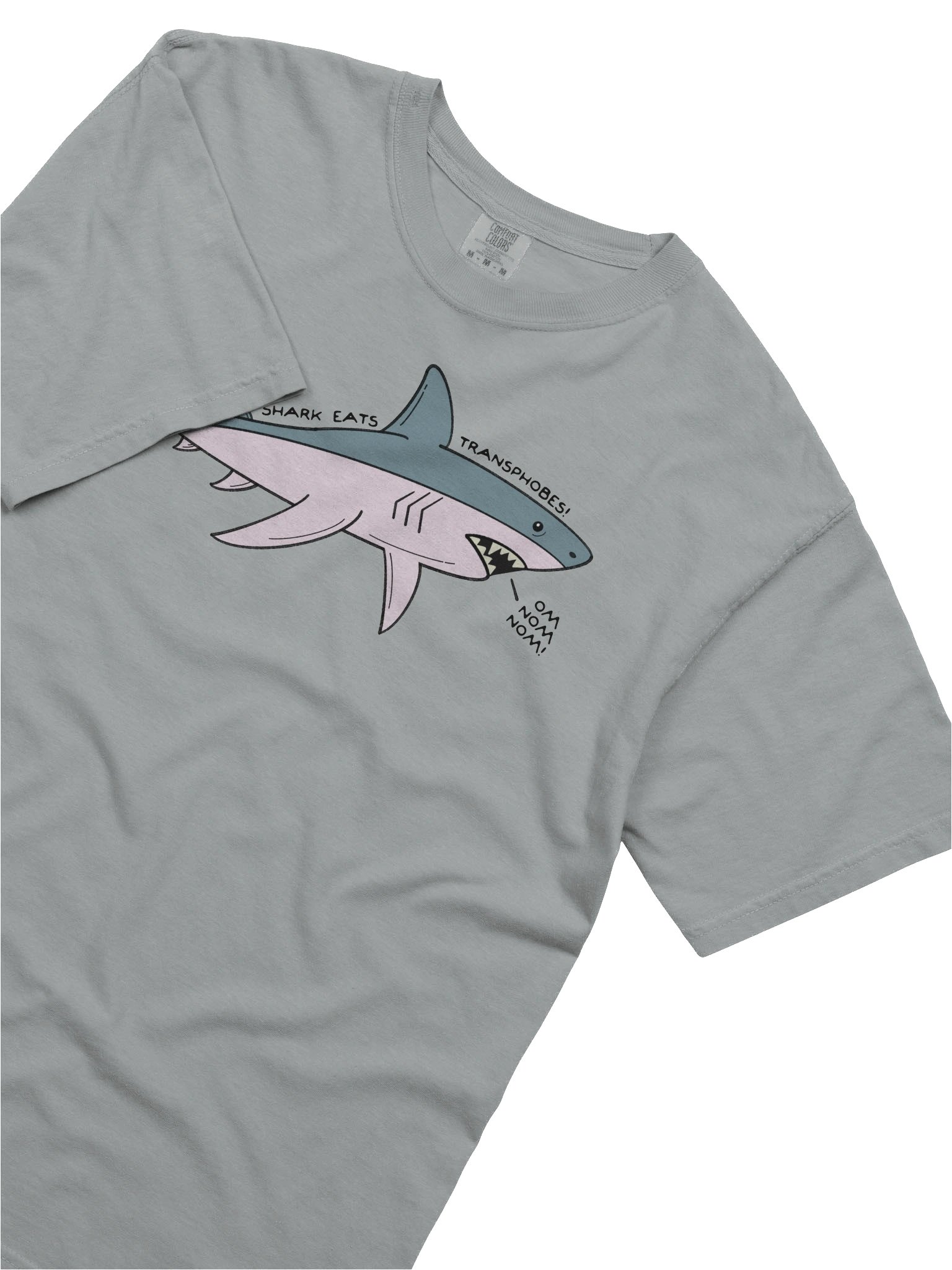 THIS SHARK EATS TRANSPHOBES SHIRT product image (38)