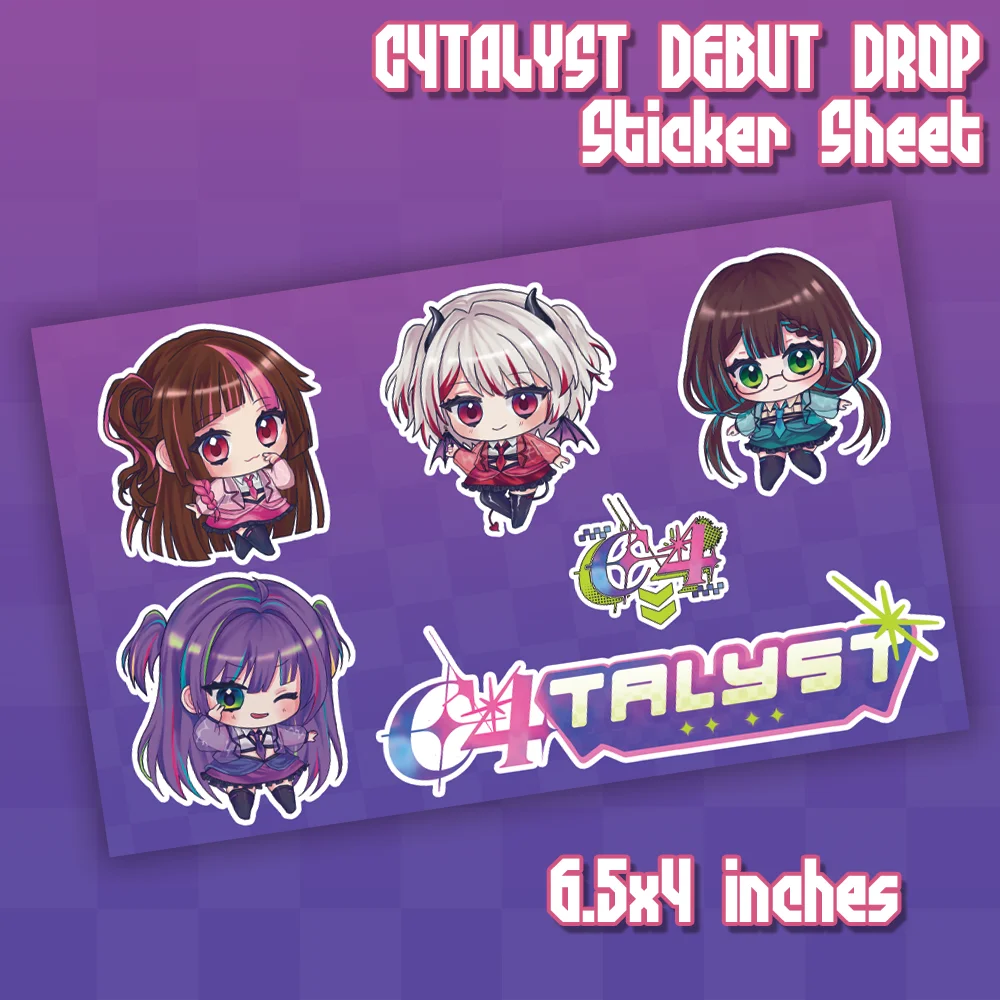 C4TALYST Sticker Sheet [PREORDER] product image (1)
