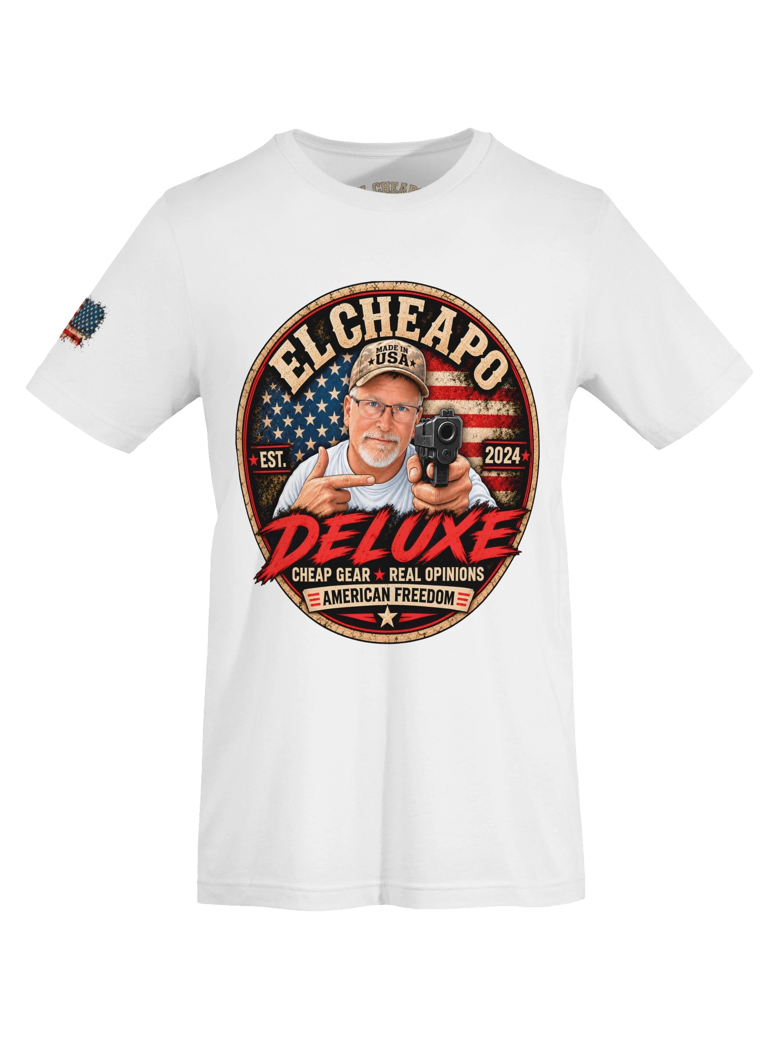 El Cheapos Deluxe American Freedom Tee product image (5)