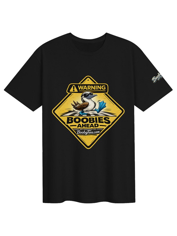 Warning: Boobies Ahead Tee product image (1)