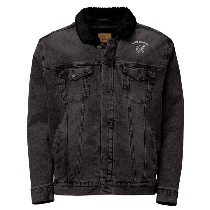 Game Changer Unisex Sherpa Denim Jacket product image (1)