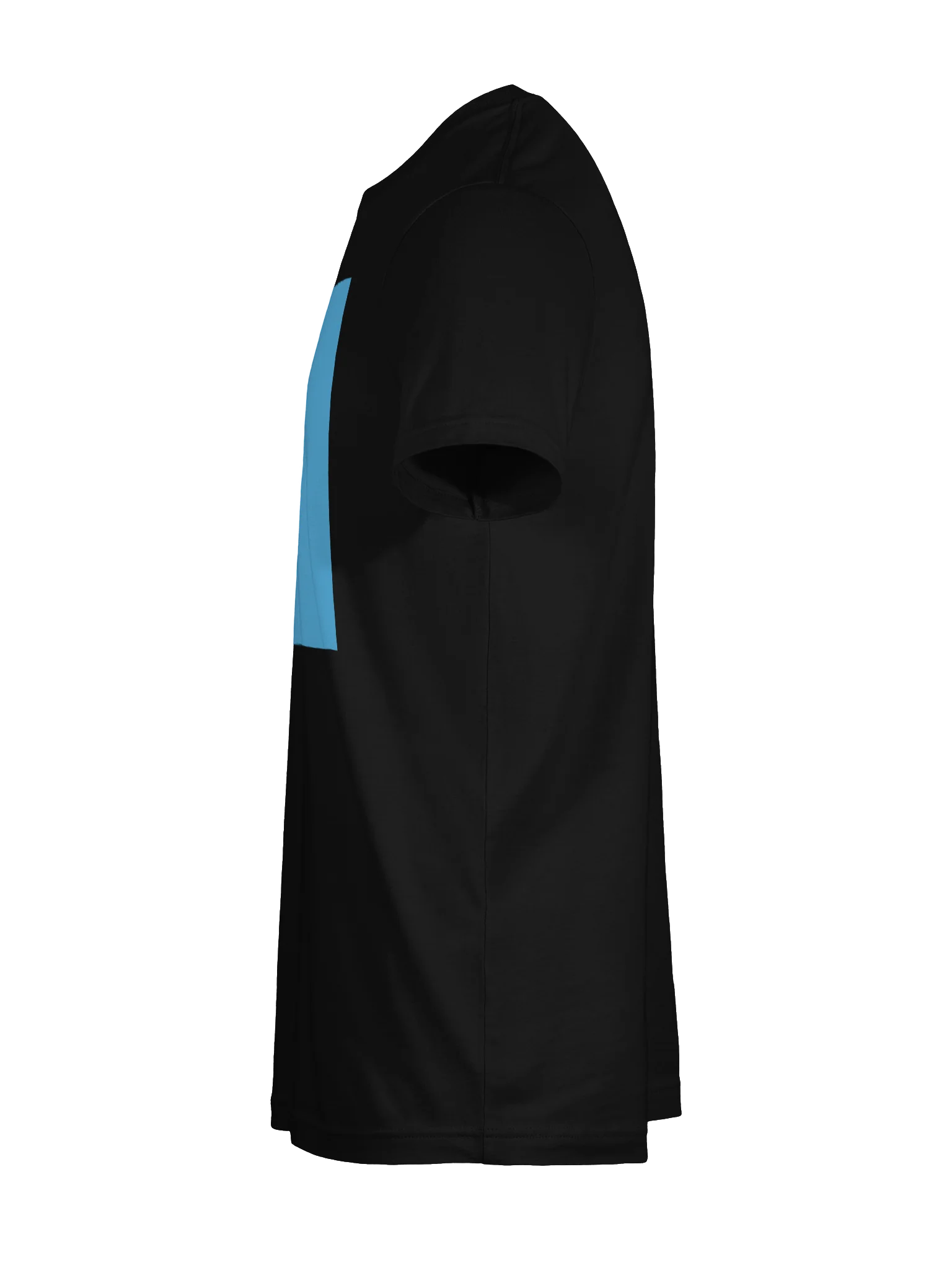 Blue word t-shirt product image (9)
