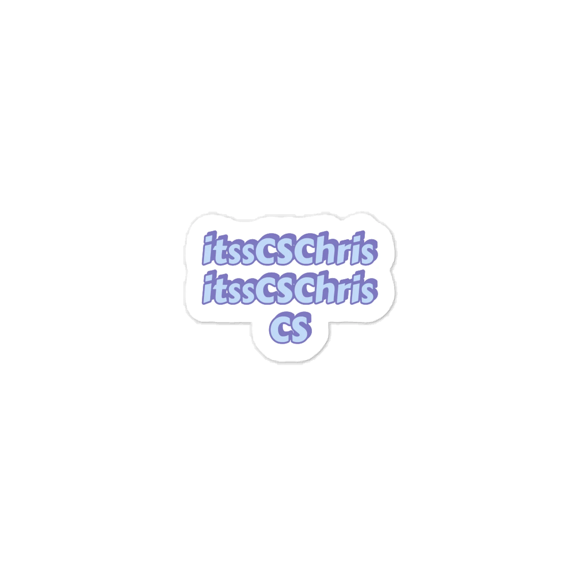 itssCSChris, itssCSChris, CS Sticker. product image (1)