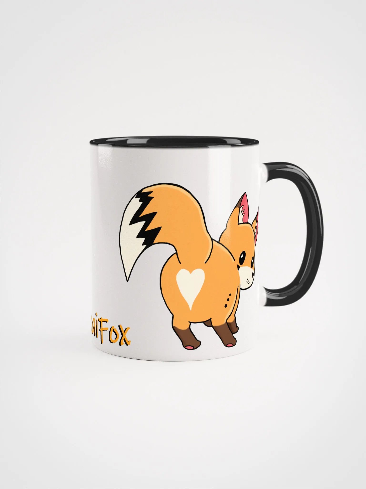 Butt Ceramic Mug with Color Inside product image (1)