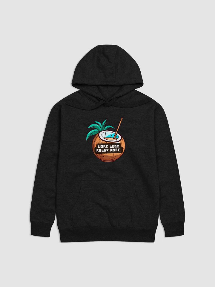 Tropical Relaxation Unisex Hoodie | work less relax more product image (5)