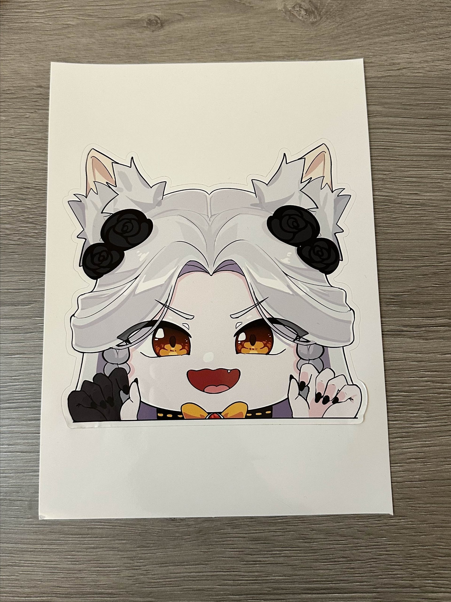 Chiyo Rawr Sticker product image (1)