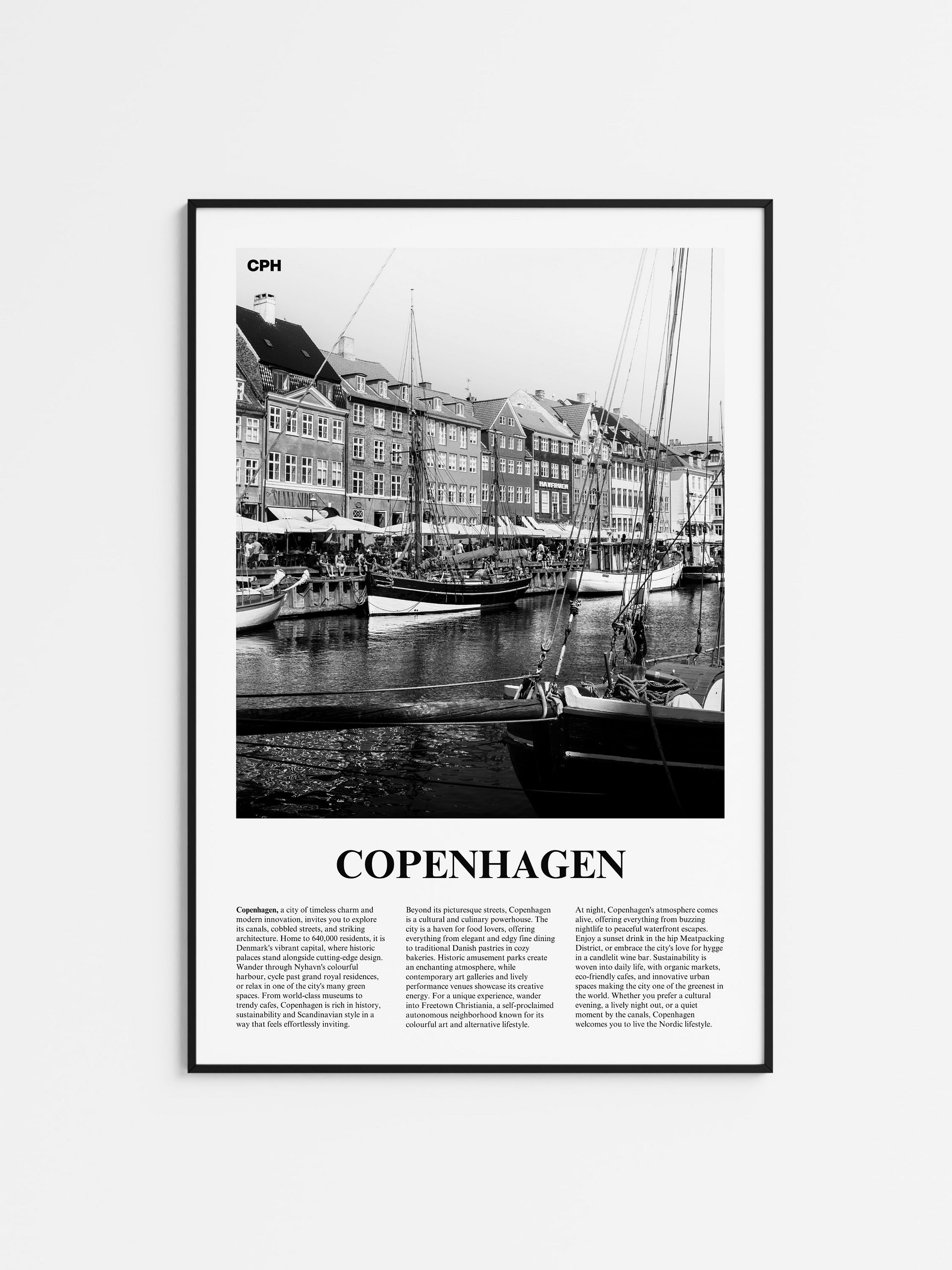 Copenhagen 03 Newspaper Poster product image (1)