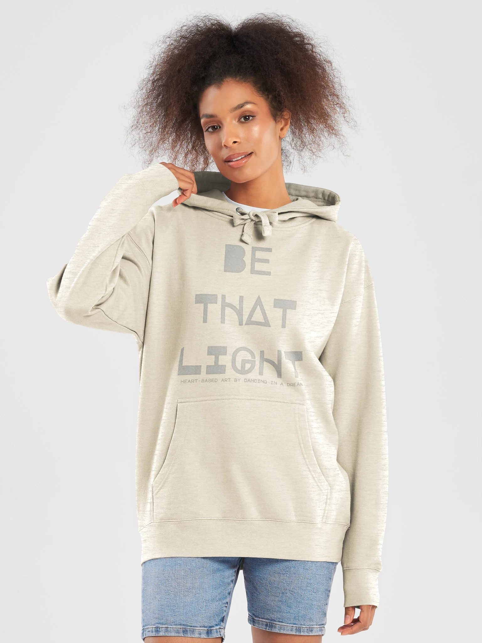 'be that light' hoodie product image (106)