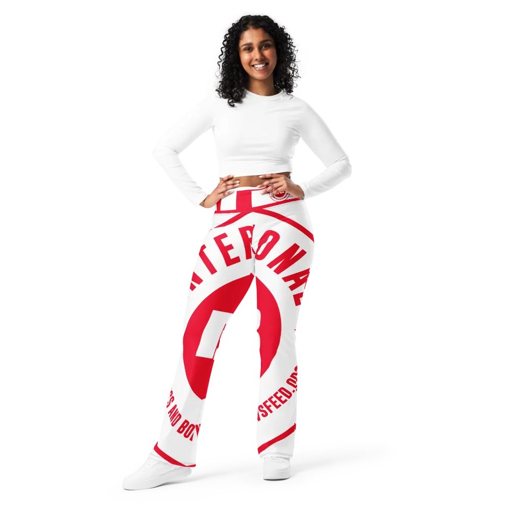 IFBNewsfeed.Org's All-Over Print Flare Leggings product image (2)