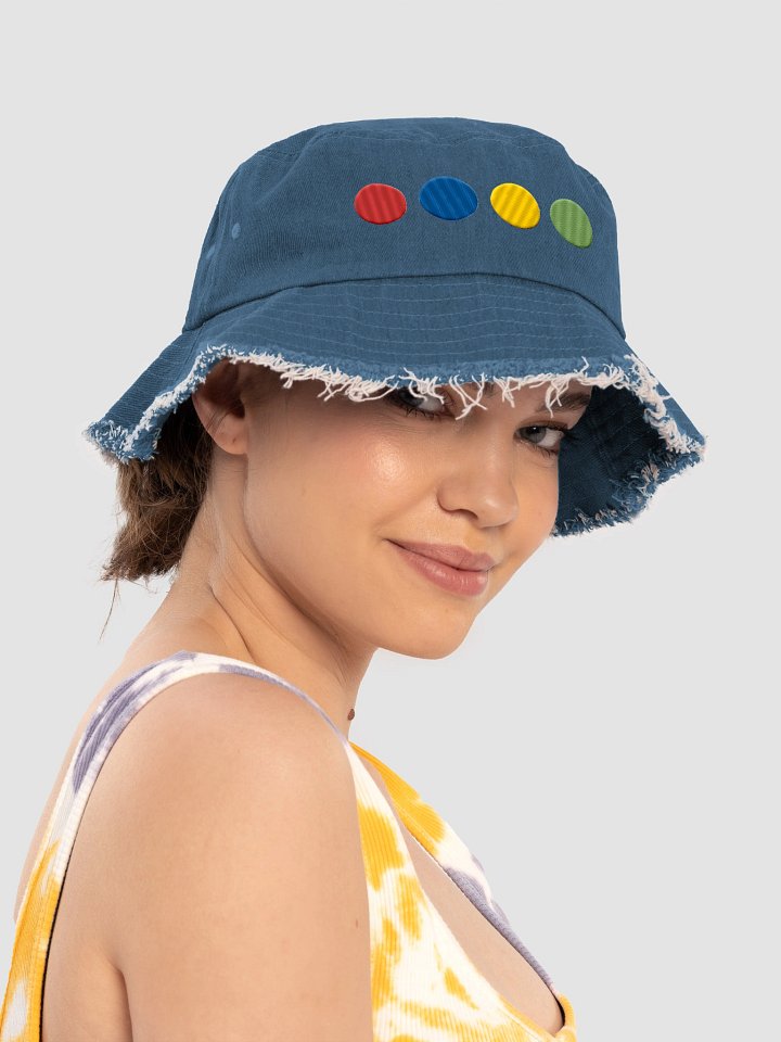 Denim Beads Bucket Hat product image (2)