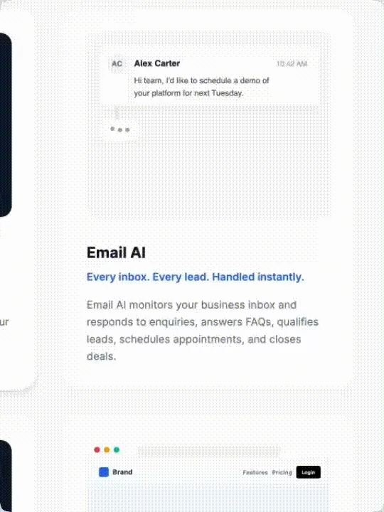 Ai Software Landingpage - Ai Studio Template product image (4)