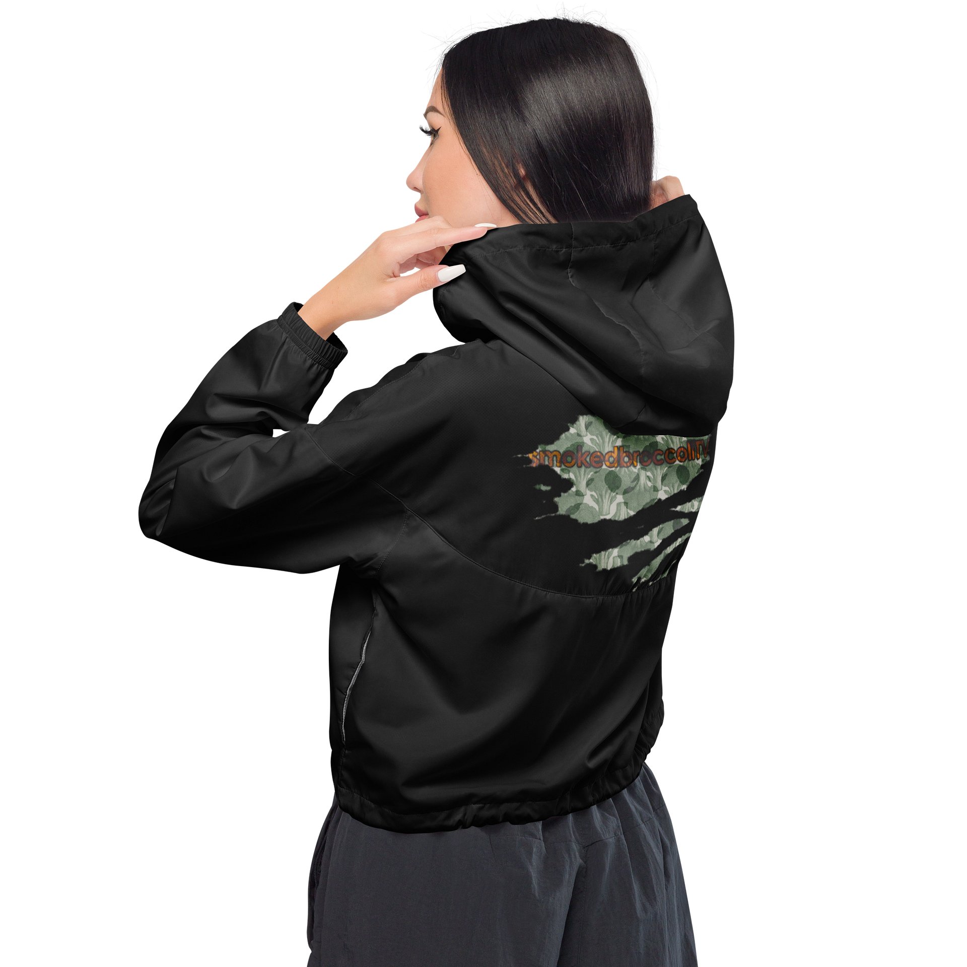 rippedbroccoliTV cropped windbreaker product image (3)