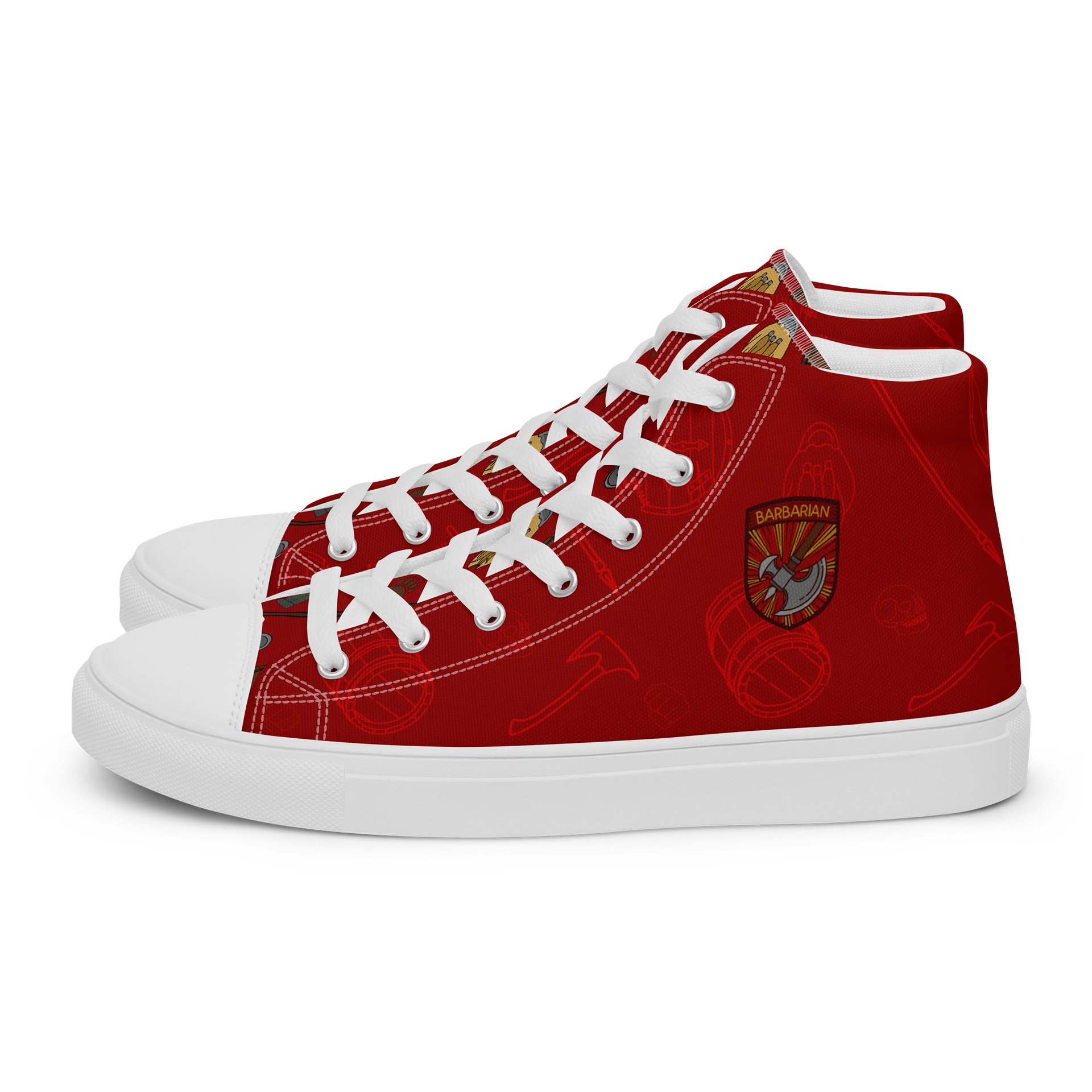Mens Barbarian High Tops product image (3)
