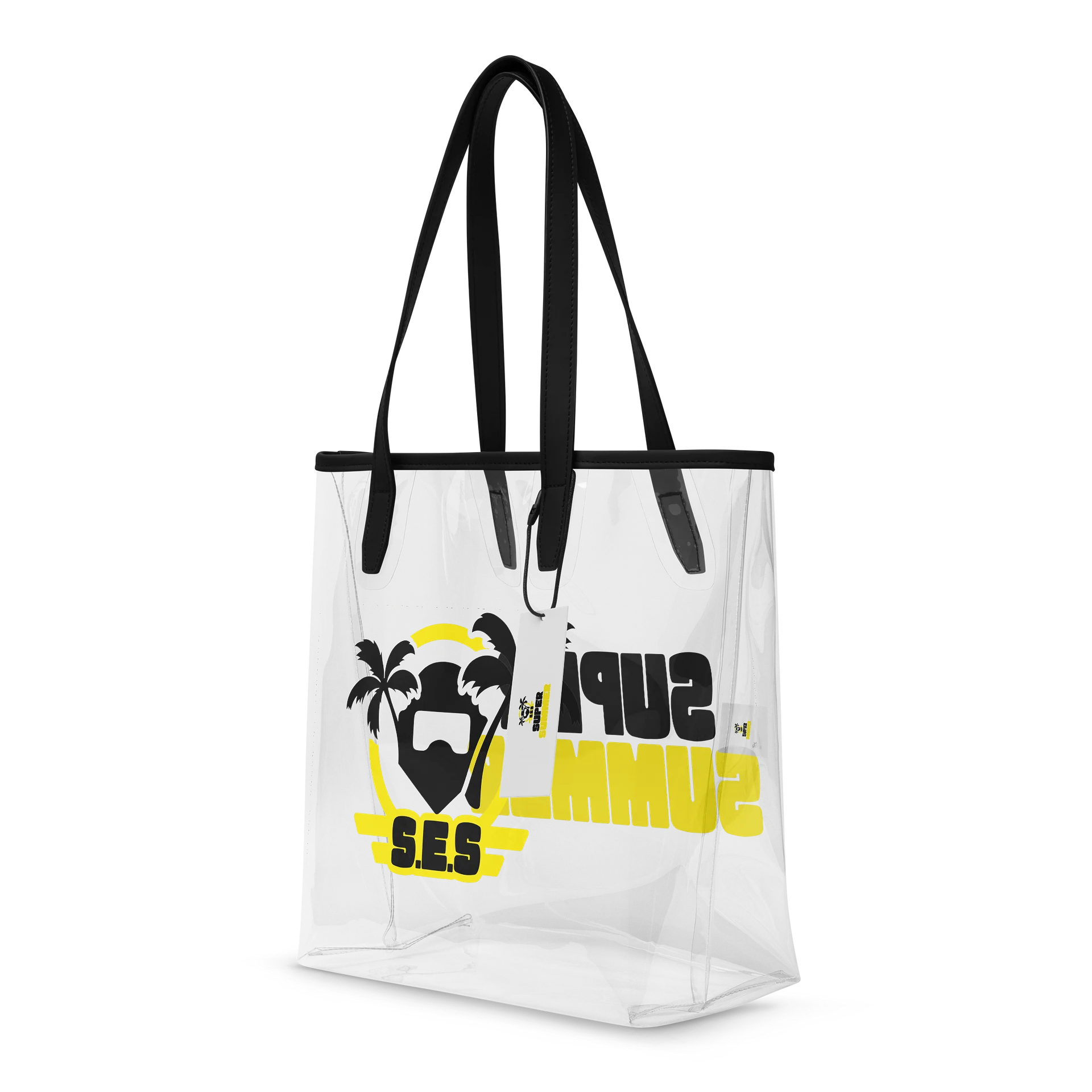S.E.S Super Summer 26 - Yellow Logo Clear Beach Bag product image (1)