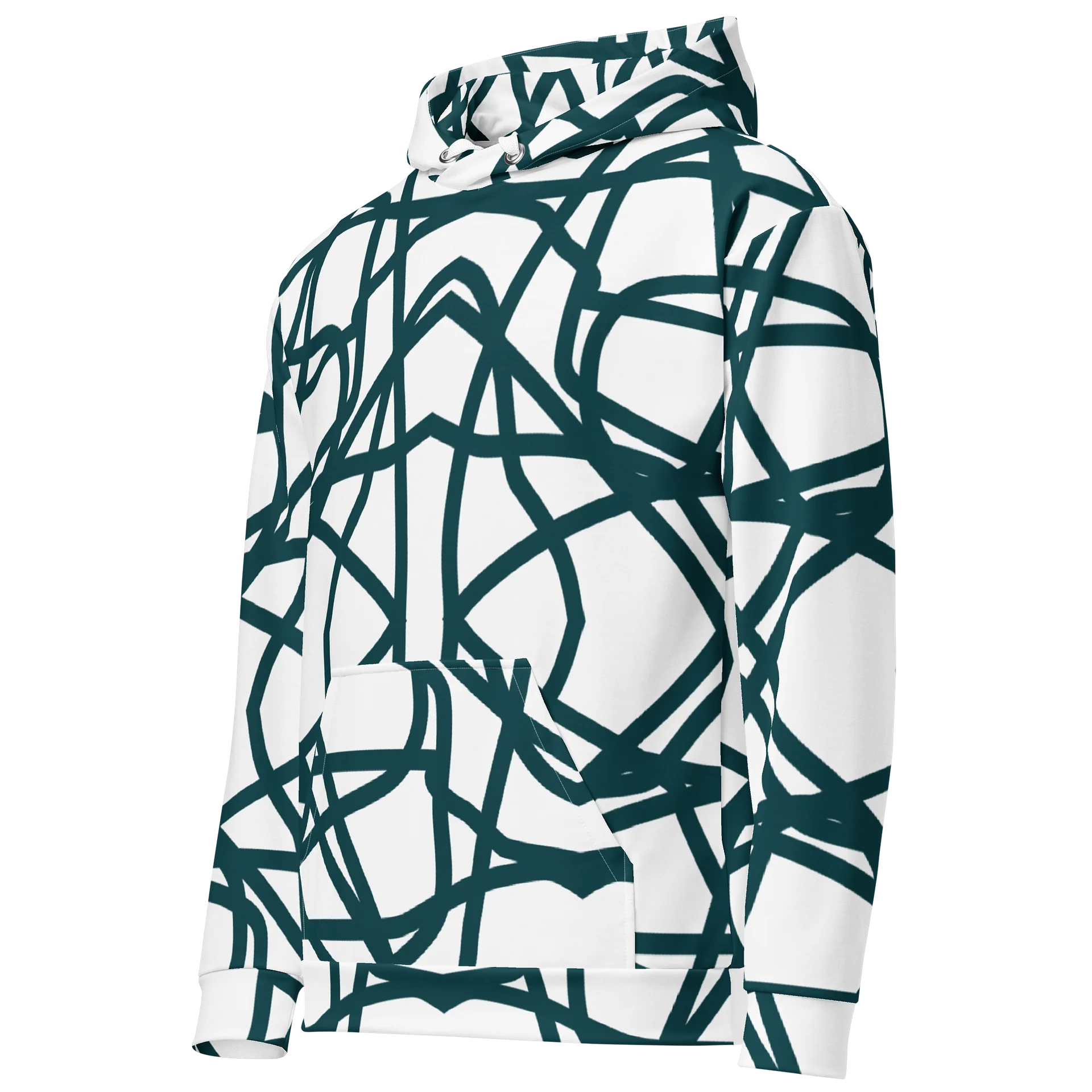Symmetric Serenity Recycled Hoodie product image (2)