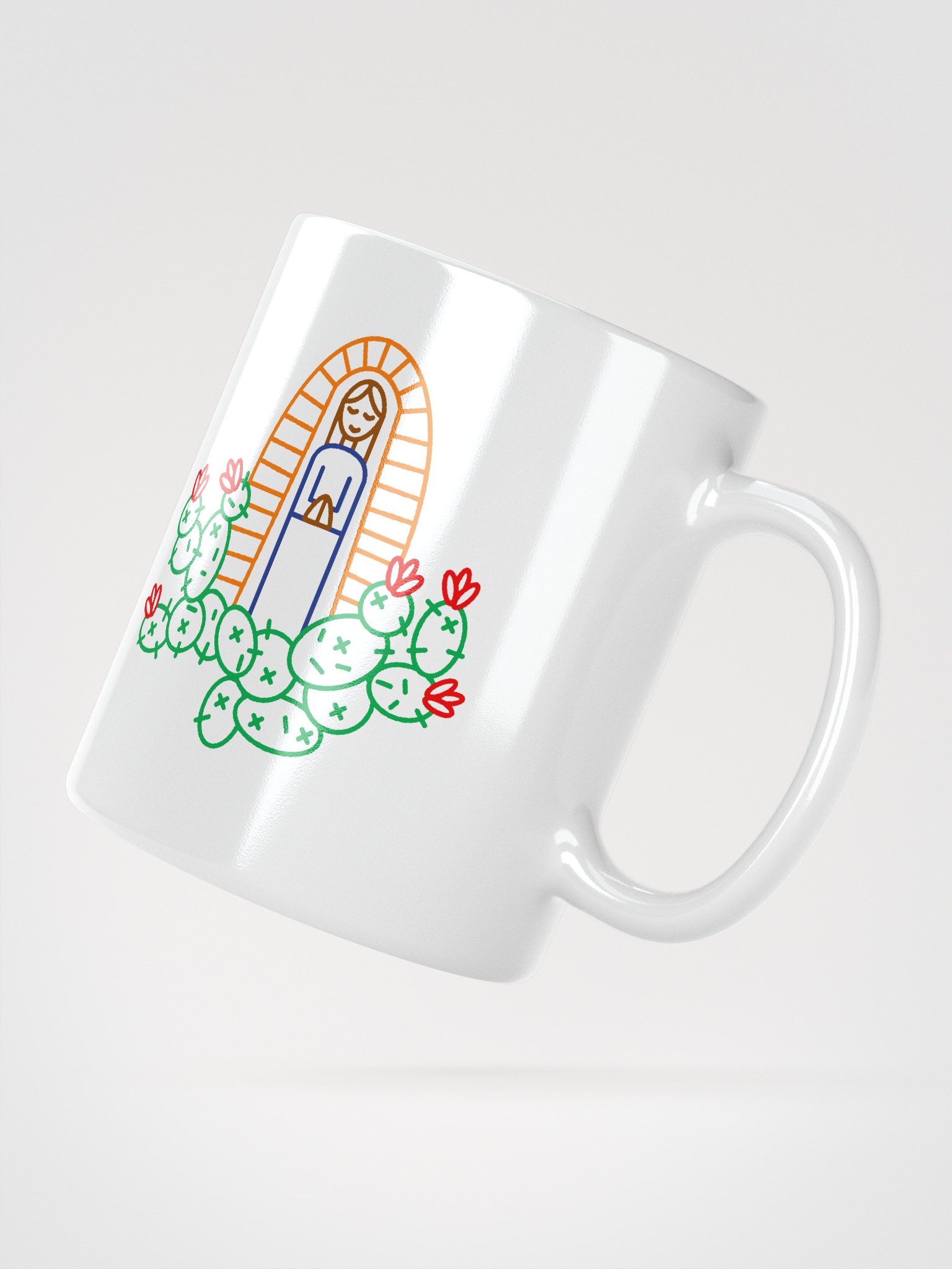Minimalist Virgin of Guadalupe Mug product image (3)