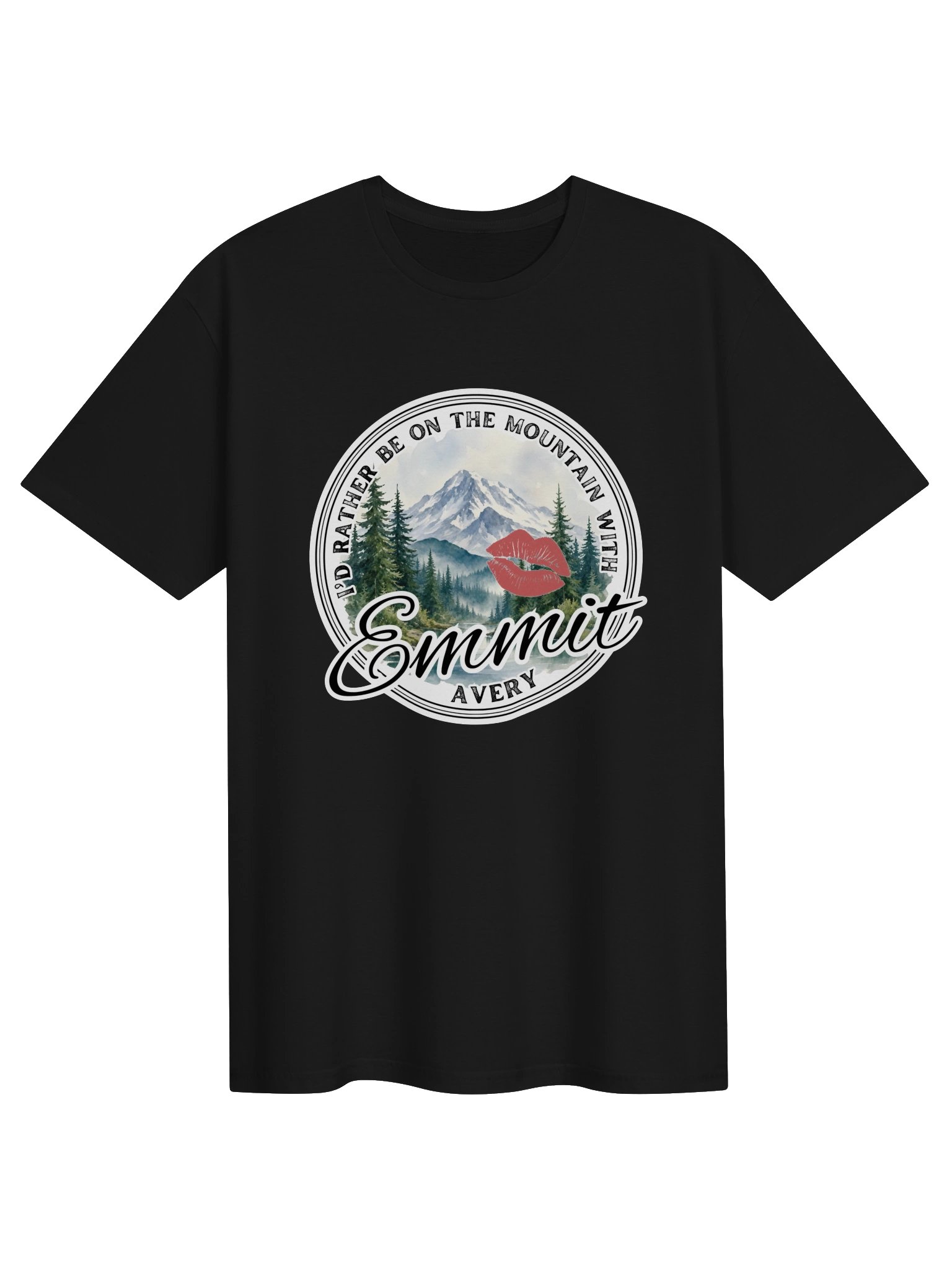 "I'd Rather Be On the Mountain with Emmit Avery" Graphic Tee - Official Enchanting Vines Series Merch product image (2)