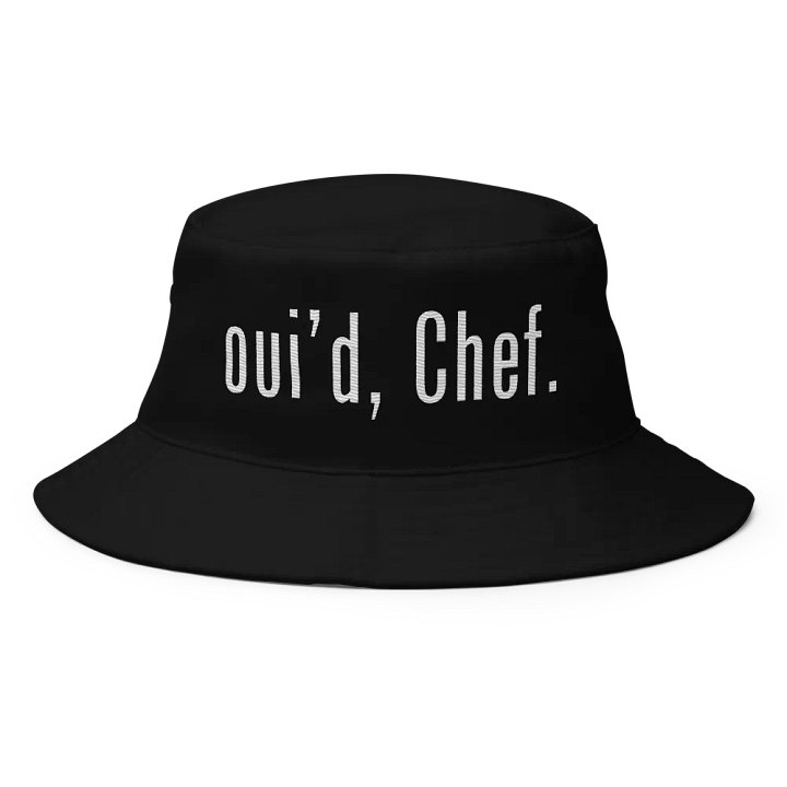 Oui'd Chef Bucket Hat product image (1)
