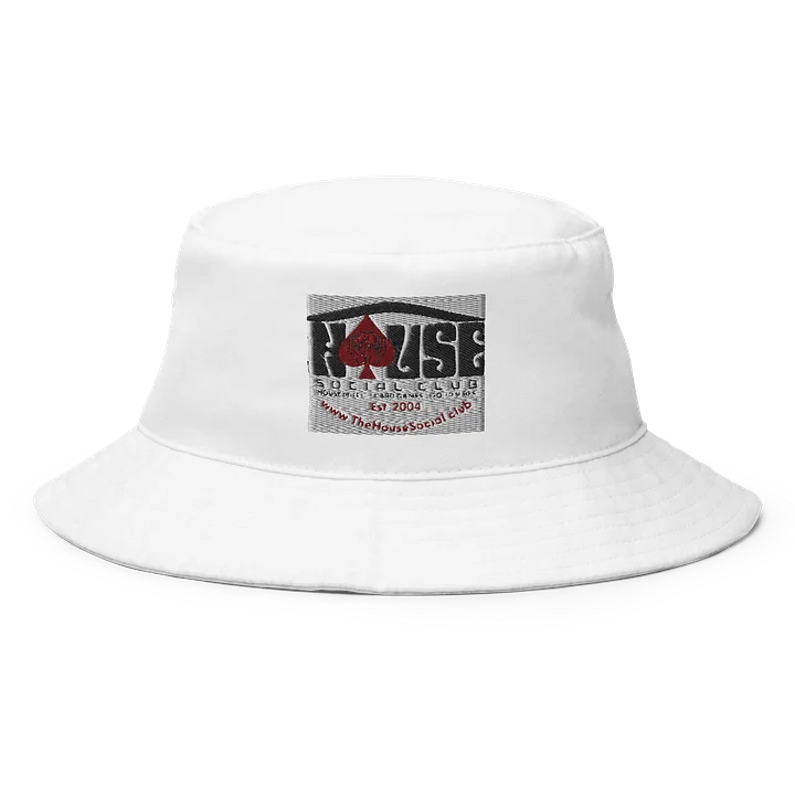 The House Social Club Bucket Hat-White product image (1)