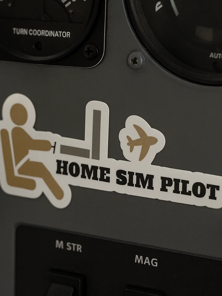 Home Sim Pilot Sticker product image (1)