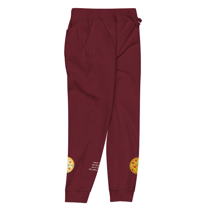 “one with everything” rainbow sprinkle deluxe pizza vanny graphic joggers product image (2)