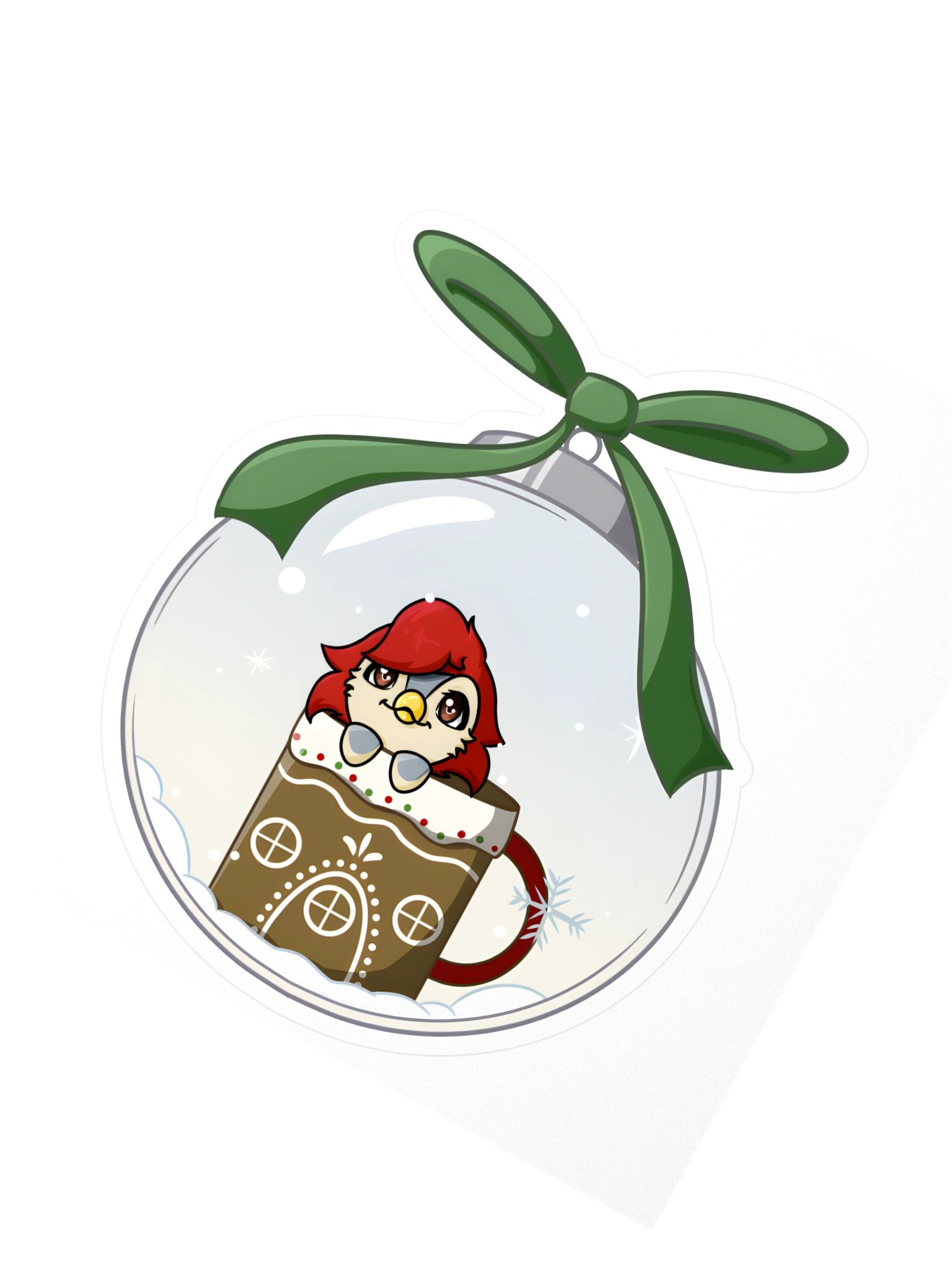 Ruby Ornament Sticker product image (2)