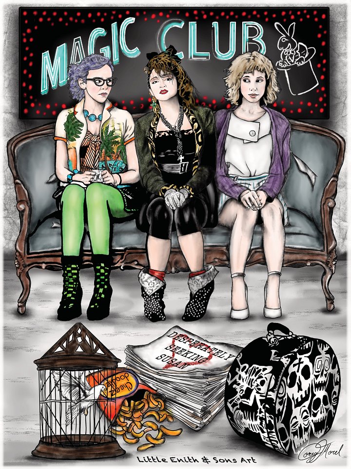 DESPERATELY SEEKING SUSAN ART PRINT, MAGNET, STICKER product image (1)