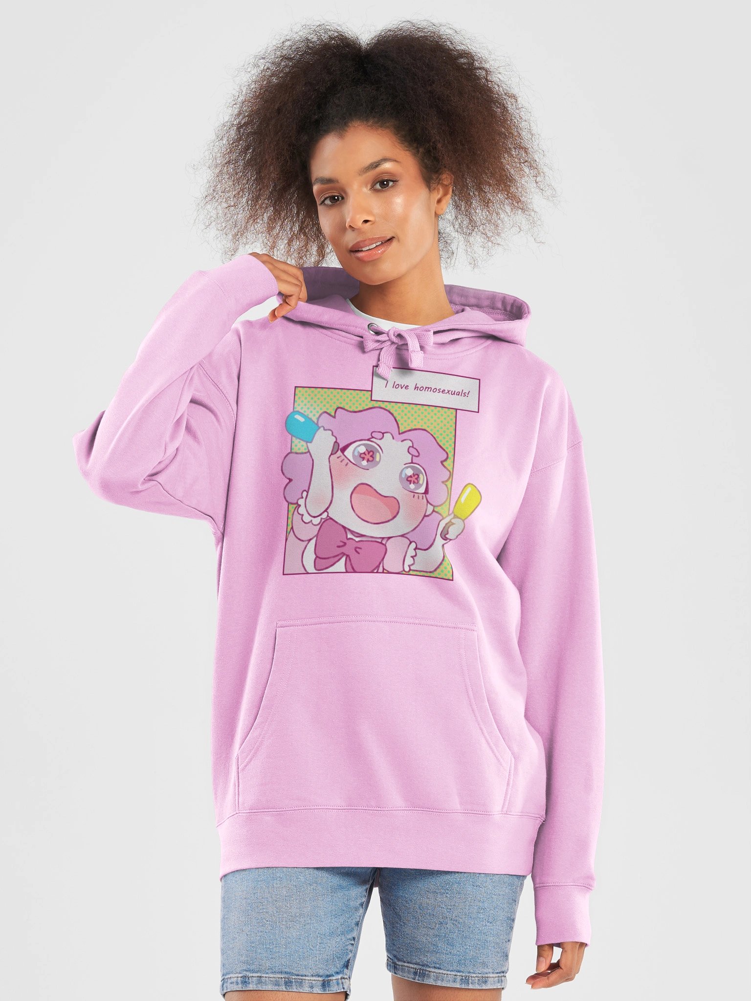 I Love Homosexuals! Hoodie - Standard product image (5)
