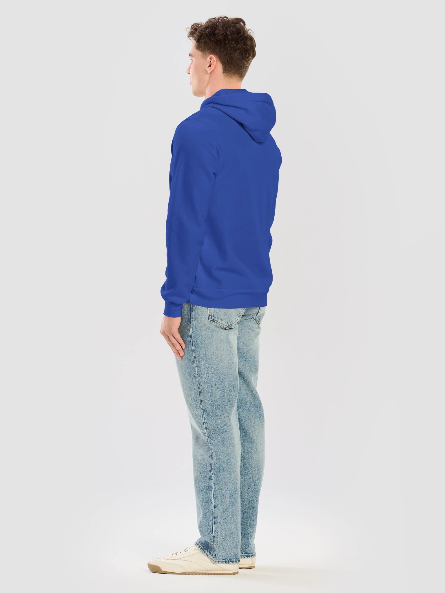 Top Will ™ Blue & Orange Supersoft Hoodie product image (8)
