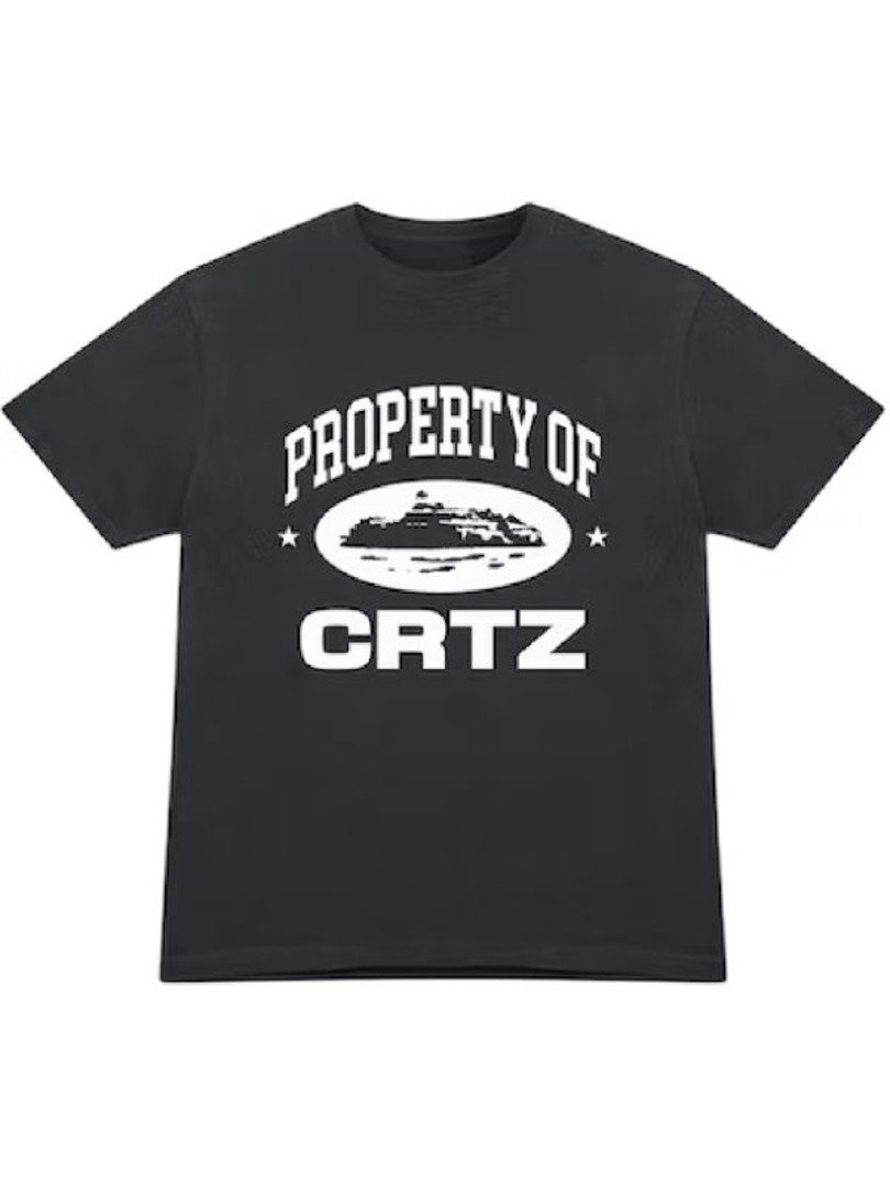 Corteiz OG Property Of Crtz T-Shirt – Black product image (1)
