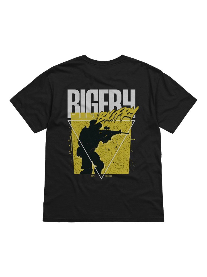BIGFRY™ | TOPOGRAPHY TEE (BLACK) product image (2)