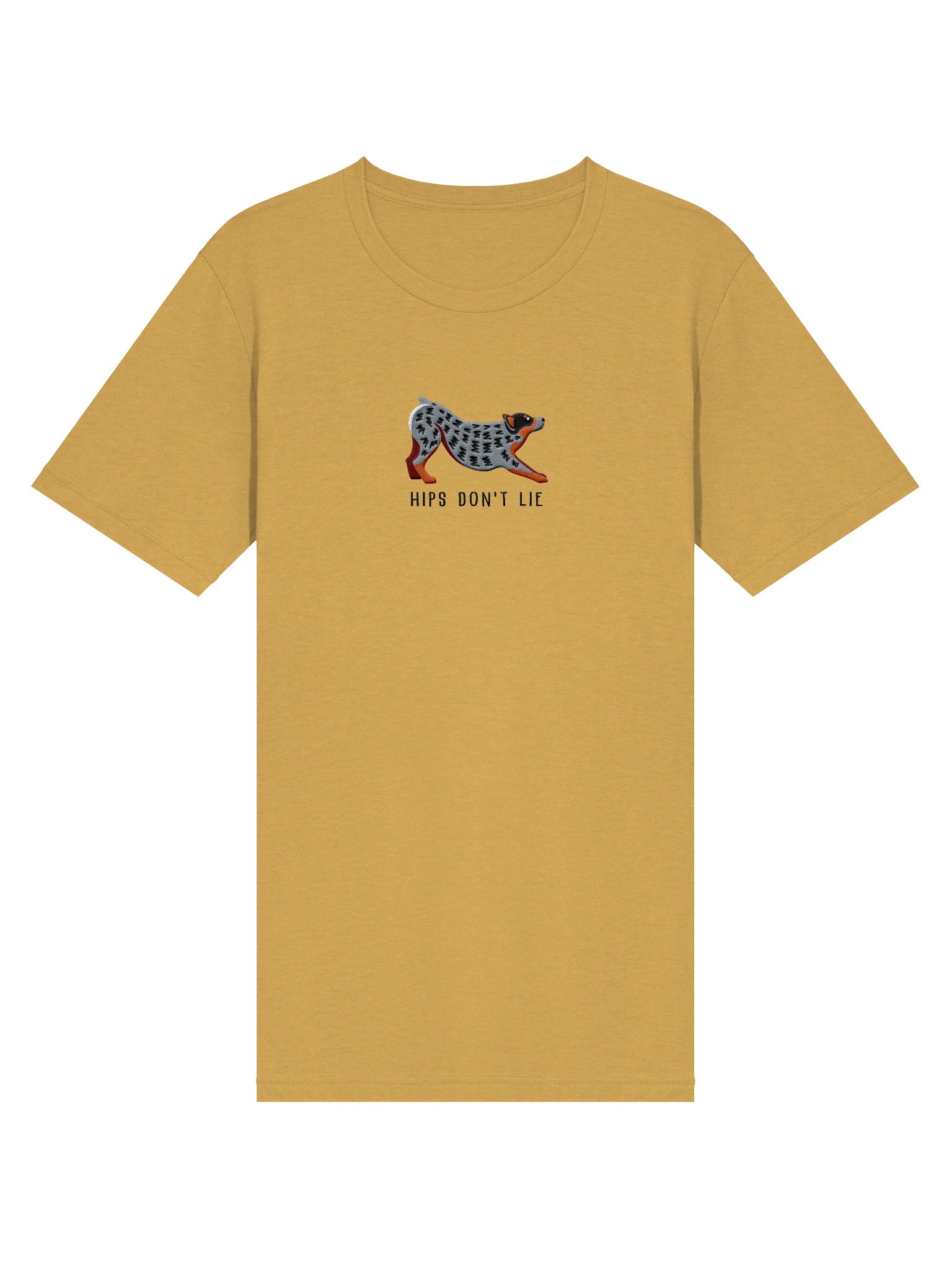 Hips Don't Lie T-Shirt(Embroidered) of an Australian Cattle Dog(Blue Heeler) product image (51)