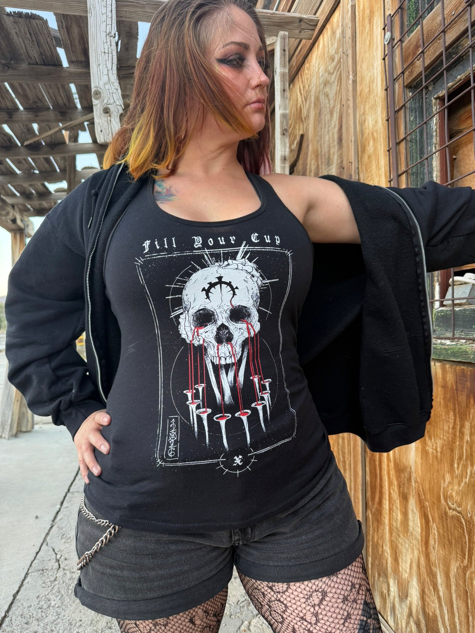 Saints Year 10 Women's Racerback Tank product image (3)