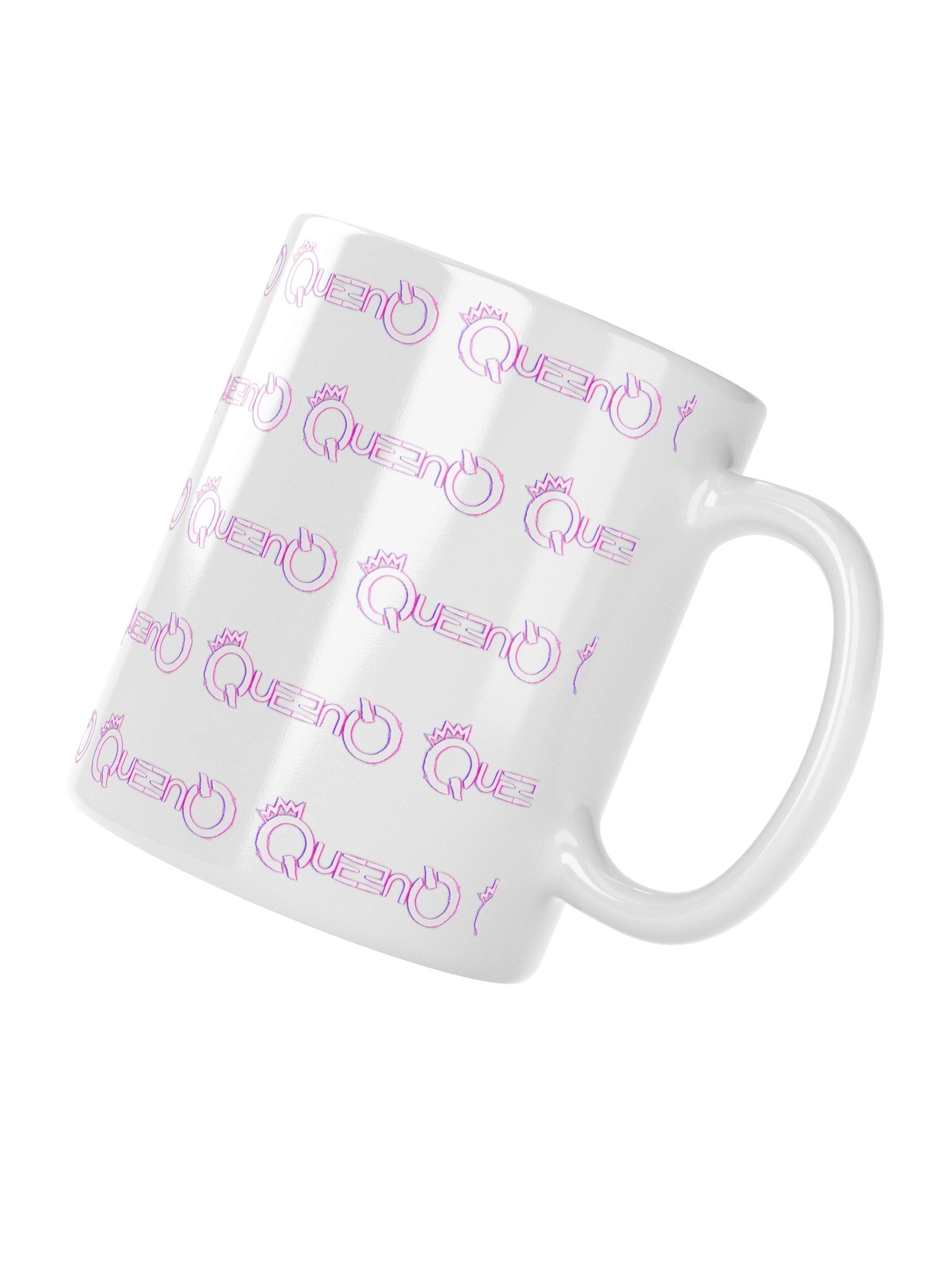 Q White Neon Pattern Mug product image (4)